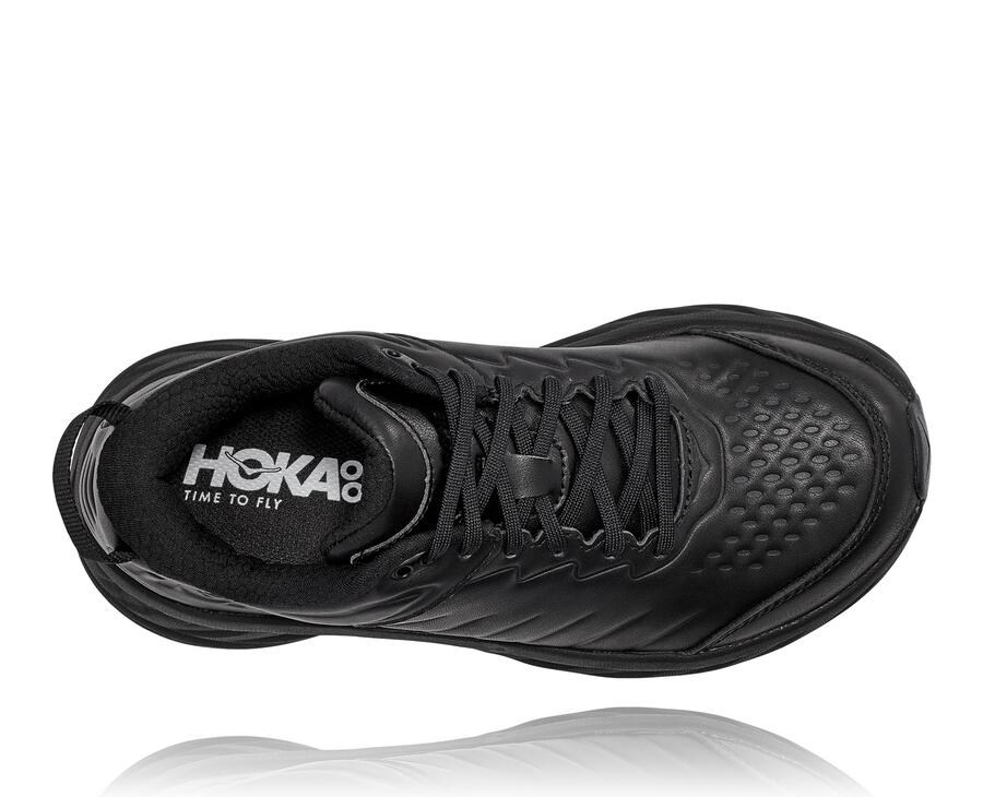 Hoka One One Running Shoes Womens Black - Bondi Sr - 93412MNCW